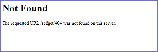 ReDJ Apache 404 Error